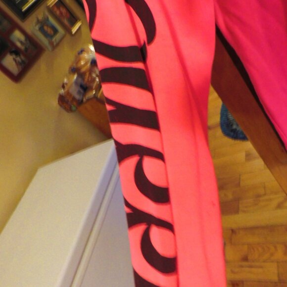 BOBBIE BROOKS BRIGHT HOT PINK 'QUEEN' HOODIE - WOMENS  / LADIES SMALL - Picture 4 of 5